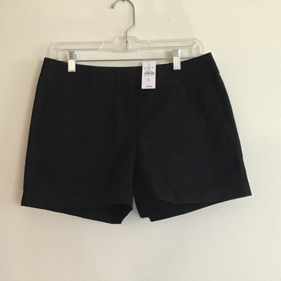 Loft size 2 black shorts - Picture 4 of 4